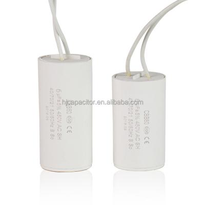 China Run Seals Washing Machine Spare Parts CBB 60 Capacitor for sale