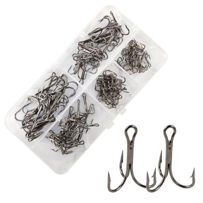 China Red color high carbon steel treble black bronze treble hooks hooks customer design backing O'SHAUGHNESSY (E10) for sale