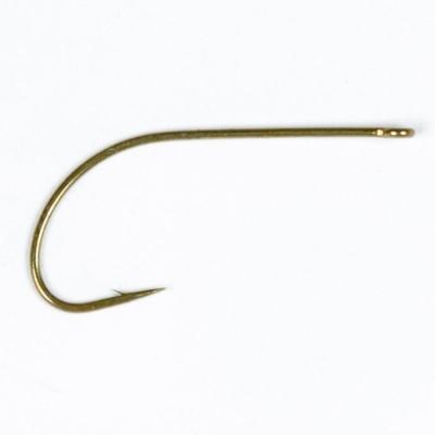 China TMC 8089 high carbon steel low insect hook for fly fishing bronze and nickel colors #2 #4 #6 #8 #10 (B13) for sale