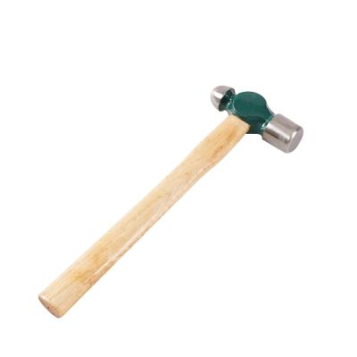 China Professional Round Head Hammer Wooden Handle Round Head Hammer Carbon Steel Ball Pein Hammer Ball Claw Hammer for sale