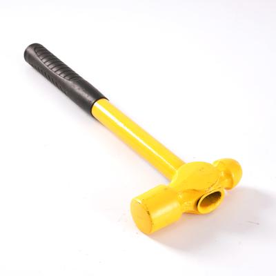 China Ball pin hammer manufacturer sells multi-specification steel pipe handle hammer round carbon steel ball pein hammer round head hammer for sale