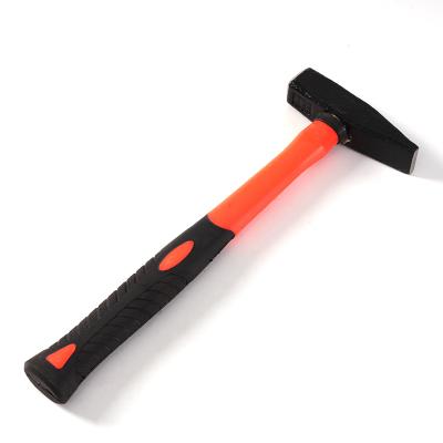 China Professional Carbon Steel Handle Machinist's Hammers Fiberglass Handle Plated Plastic Mechanic's Hammer Hammer for sale