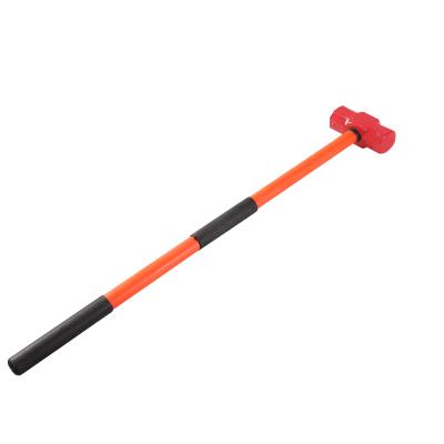 China Fiberglass Manufacturers Supply Cheap Anti-Vibration 8LB Handle Hammer Carbon Steel Octagonal Construction Site Blacksmith Hammer for sale