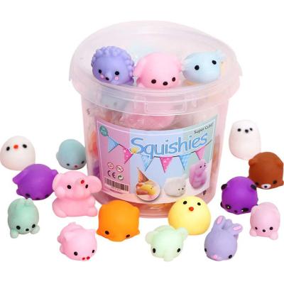 China Wholesale Cute TPR Animals Doll Toy Pinch Soft Pressure Relief Compression Toys Student Gifts for sale