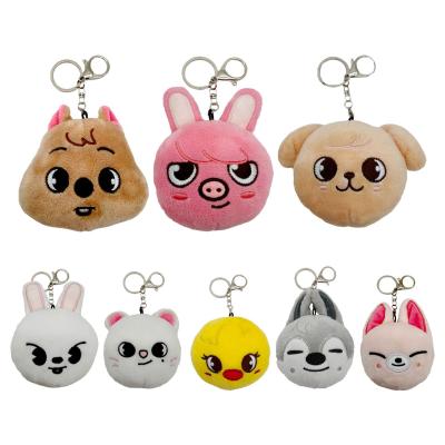 China Wholesale Custom Animal Plush Toy Stray Kids Plushies Keychain Stuffed Plush Dolls 15cm for sale