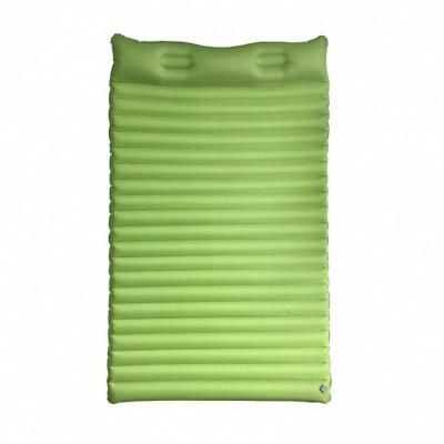 China Ultralight Camping Backpacking Ultralight Double Sleep Pad With Pillow for sale