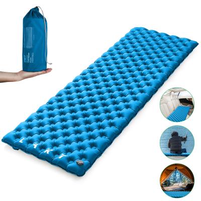 China Wholesale Ultralight Lightweight Camping Inflatable Mattress Sleep Protection Outdoor Travel Camping Mat for sale