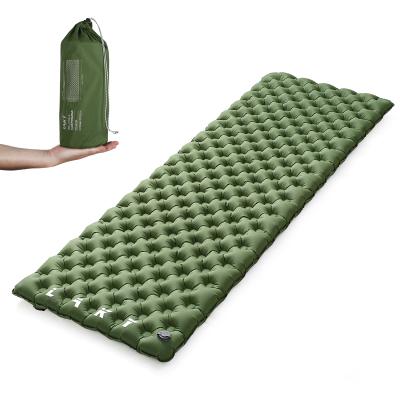 China Ultralight Foldable Ultralight Hiking Camping Inflatable Air Protective Bag Travel Sleeping Mattress for sale