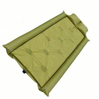 China Self Inflating Best Self Inflating Foam Camping Sleep Pad With Pillow for sale