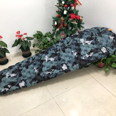 China Ultralight Lightweight Comfortable Sleep Pad Ultralight Inflatable Camping Mattress for sale