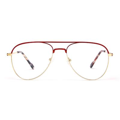 China Wenzhou Everfly Metal Optical Glass Monocle Frames Men Round Spectacle Frames Designer Monturas Oftalmicas Spectacle Frames for sale