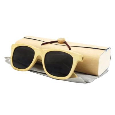 China Fashion sunglasses 2020 high quality factory wholesale sunglasses wooden bamboo sunglasses from China for sale