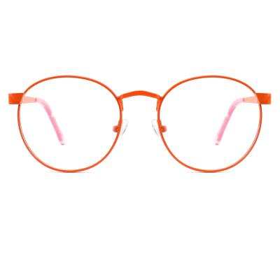 China High Quality New Arrival Wenzhou Everfly Metal Optical Glasses Kids Glasses Eyesight Eyewear For Child Wenzhou Prescription Kids Metal Optical Round Eyewear for sale