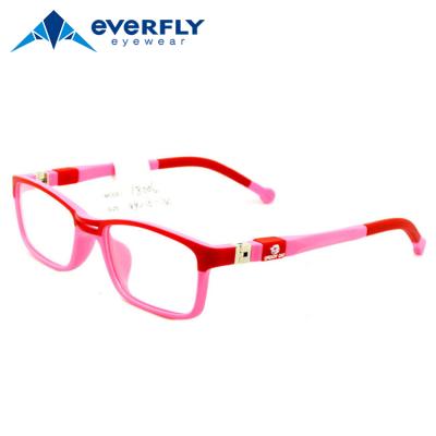 China Children TR90 Optical Frames Reading And Decoration Flexible 180 Degree Hinge Children Glasses for sale