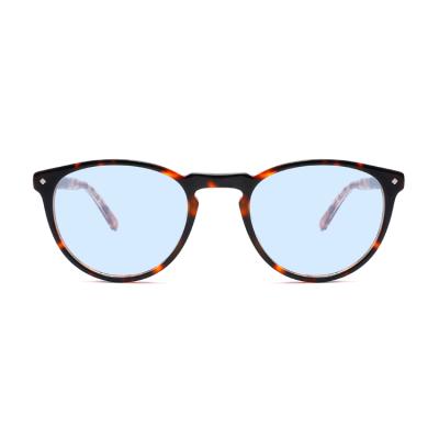 China For Optical Blue Light Blocking Glass Acetate Round Anti Blue Light Glasses 2020 for sale