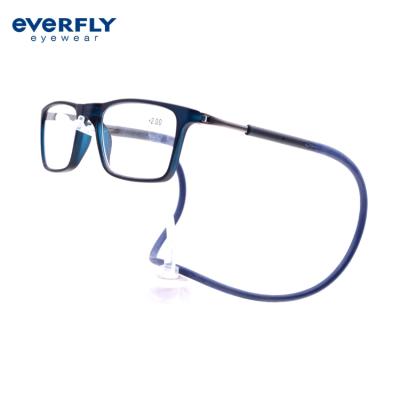 China Hot Selling Wenzhou Everfly Cheap Fashion Tr90 Optical Frame Custom Tr90 Optical Sight Flexible Reading Glasses Wholesale Eyewear Frame for sale