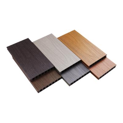 China Waterproof Composite Coextrusion Decking Teak Yacht Decking Flooring Garden Pool Synthetic Teak Decking for sale