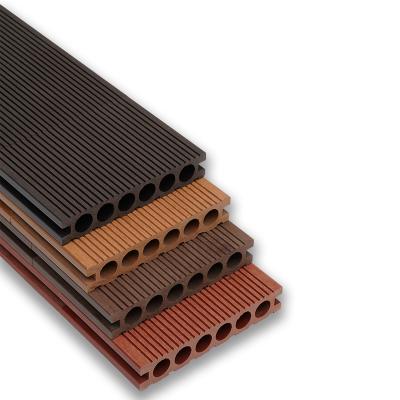 China Weatherproof Wood Plastic Composite 146*25 wpc Exterior Decking For Project for sale