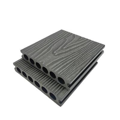 China New waterproof wood plastic composite pvc flooring outdoor wpc decking for sale