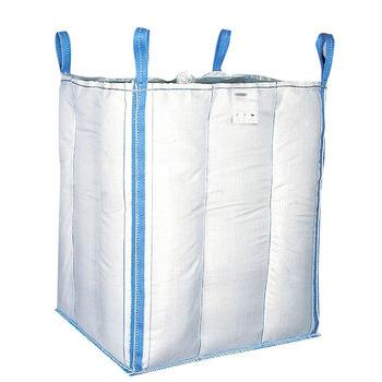 Chine White Breathable PP Bulk Bag Anti Static 1000 Kg  5:1 With Spout à vendre