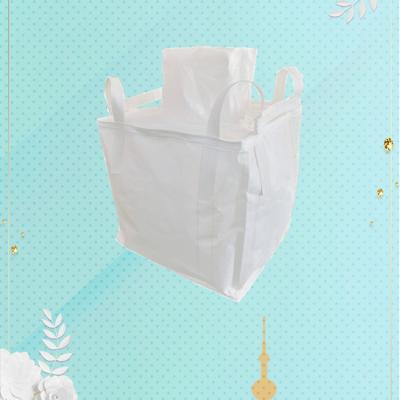 China Super Strong PP Container Bag Breathable 1000 Kg 1500 Kg Top Fill Spout à venda