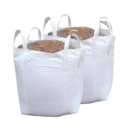 Cina 100% Virgin PP Construction Waste Bulk Bag 1 Ton  PP Woven Bulk Bag in vendita