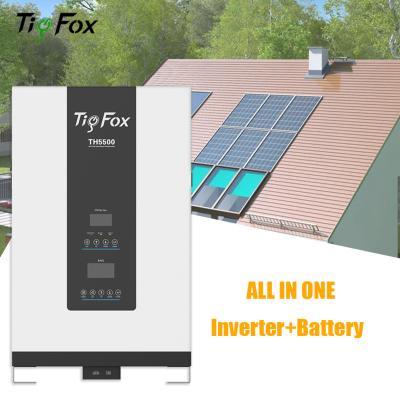 China Support 9 units in parallel CHY Tigfox power wall Complete Solar System Home Power Off Grid Solar Energy System for Home Power Supply for sale