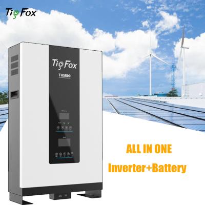 China Support 9 units in parallel CHY Tigfox All in One 48V Battery Inverter Complete Home Energy Storage System for Solar PV System Storage for sale