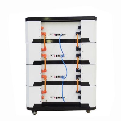 China RV Port Wholesale ESS Lifepo4 48v 200ah Lithium Battery 51.2v 100ah High Voltage System Stacked Battery Pack 20kwh 30kwh 100kwh with BMS for sale