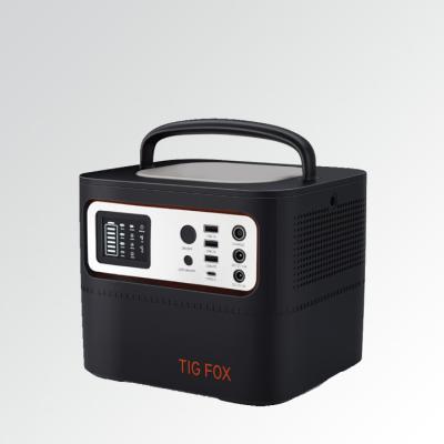 China Type C China Factory AC 110V 220V  USB Type-C DC AC 500W Lithium Battery Bank Portable Power Station for Portable Power Pack for sale