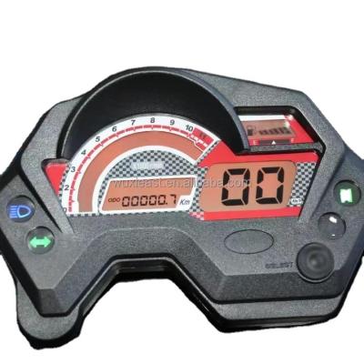 China ABS Wuxi Factory Full Digital Display Wholesale Motorcycle Dashboard Tachometer for sale