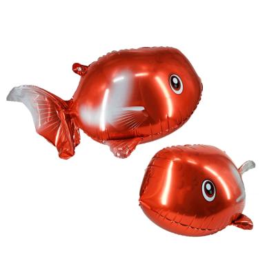 China Gift Toy Amazon Safe Flying Fish Toys Shark Inflatable Nylon Animal Balloon for Birthday Party Decoration for sale