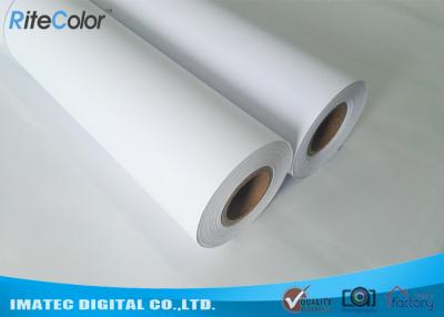 China Inkjet Matte Finish Paper 180 Gram , Waterproof Coated Paper Roll Dye Ink Support for sale