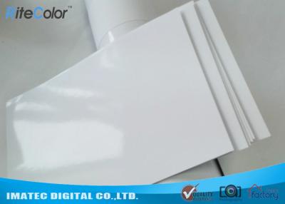 China Rollo cubierto molde brillante del papel de la foto de la impresión de Digitaces para la tinta del tinte en venta