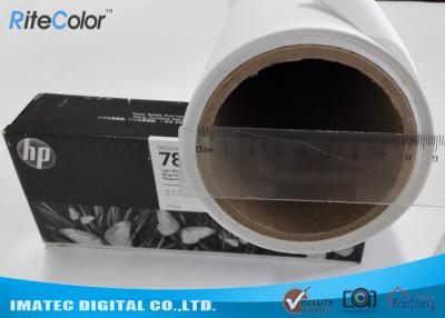 China Superficie blanca más brillante mate de la lona 260GSM del poliéster de la impresión de tinta del látex el ningún agrietarse en venta