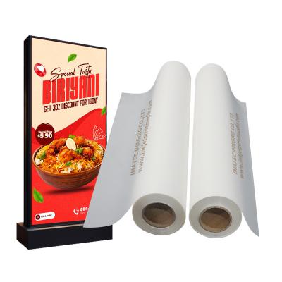 China Front Print Backlit Film 210 Microns High Quality PET Film For Advertisement Poster for sale