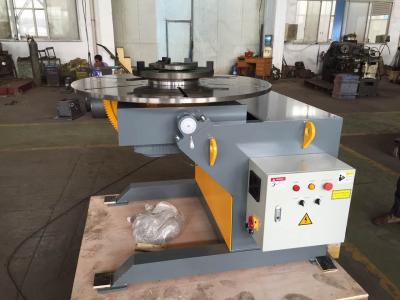 China VFD Control Rotary Welding Table 3 - Jaws Chuck , 3 Ton Capacity for sale