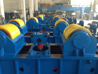 China Adjustable Double Motor Pipe Welding Rotator 2 x 4kw With Wired Control Panel for sale