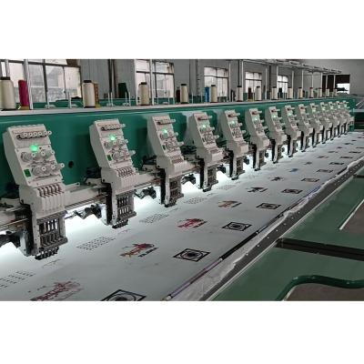 China Factory 616 High Speed ​​Embroidery Machine 1000rpm Embroidery Machine 16 Heads Embroidery Machine for sale