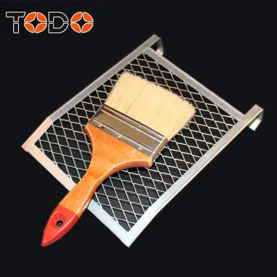 China Paint Tray or Paint Bucket TODO FACTORIES Medium Size Galvanized Metal Paint Grating for Paint Tray and Bucket for sale