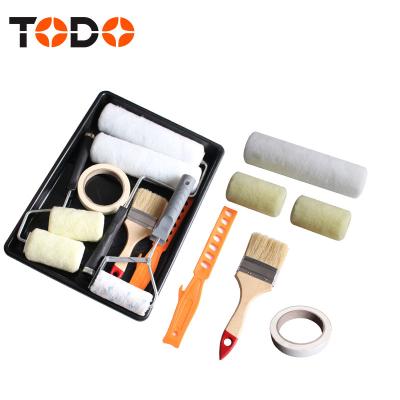 China Tool TODO Decoration Tools Professional Wall Painting Paint Roller Set for sale