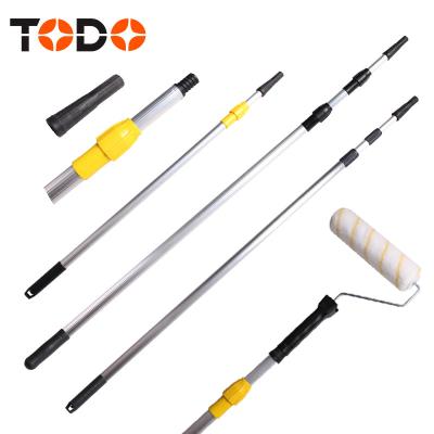 China Sustainable Aluminum Telescopic Pole Stainless Steel Extension Pole For Paint Roller for sale