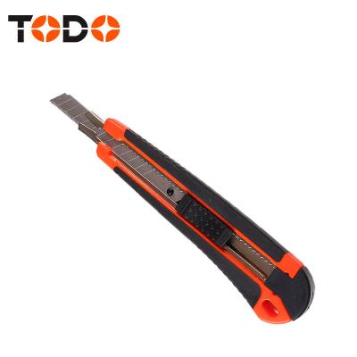 China TODO Paper Cutting Tools Handheld Plastic Cutting Tools Snap Off Paper Cutter Knife for sale