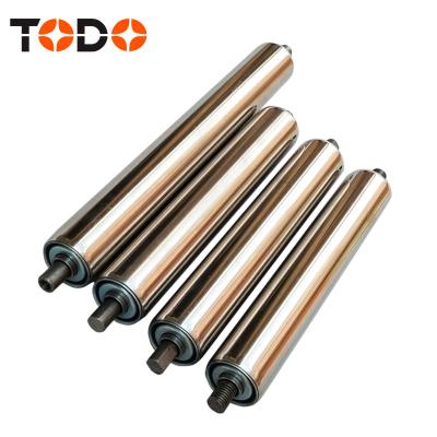 China Garment Shops TODO TOOLS Loading Light Duty Carbon Steel Or Stainless Steel Spring Conveyor Roller for sale