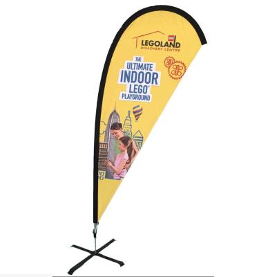 China Advertising Polyester Fabric Feather Flags Vertical Advertising Banners for sale