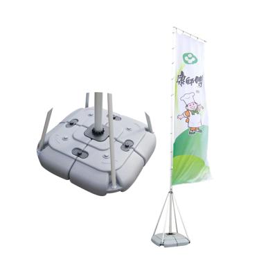 China Competitive Price Water Injection Base 5M 7M Manufacturers For Flag FLYING Banner for sale