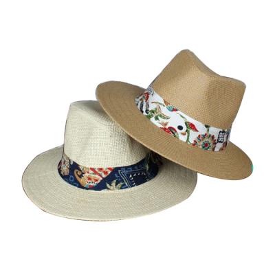 China New Customized Beach Verified Wholesale Straw Hats High Quality Cheap Logo Paper Straw Hats 2019 for sale