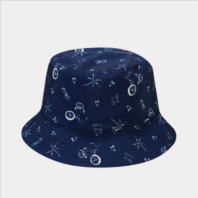 China 2021 Character Fashion Bucket Hat Custom All Over Floral Print Bucket Outdoor Fishing Hat for sale