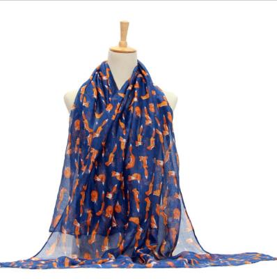 China Custom Muti-function New Arrival Fashion Women Lady Summer 90*180cm Beach Printing Woman Veil Scarf for sale