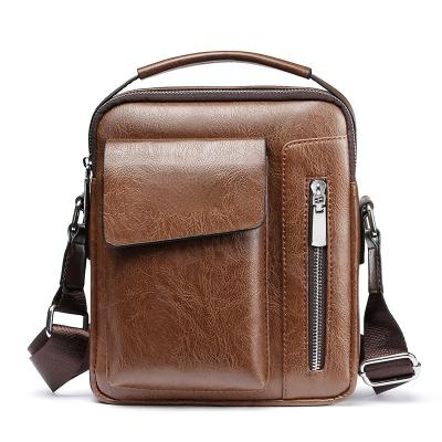 China PU Leather Men's Wallet Cross-Body Leather Men's Shoulder Bag Messenger Bag for sale